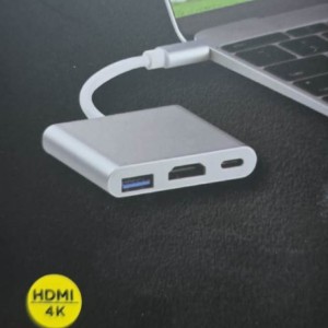 02 Type-C to HDMI 3 in 1 adapter USB-C to HDMI 3-in-1 adapter